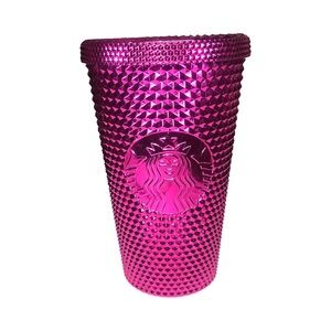NWT Starbucks 2022 Holiday Sangria Bling Studded Cold Cup (24oz Venti)